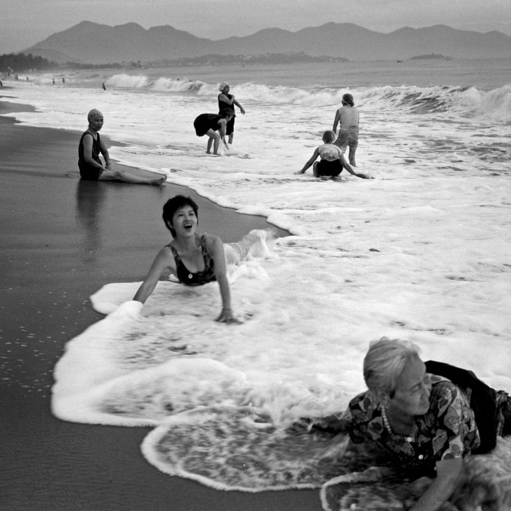 Badende Frauen – Nha Trang Beach – Vietnam