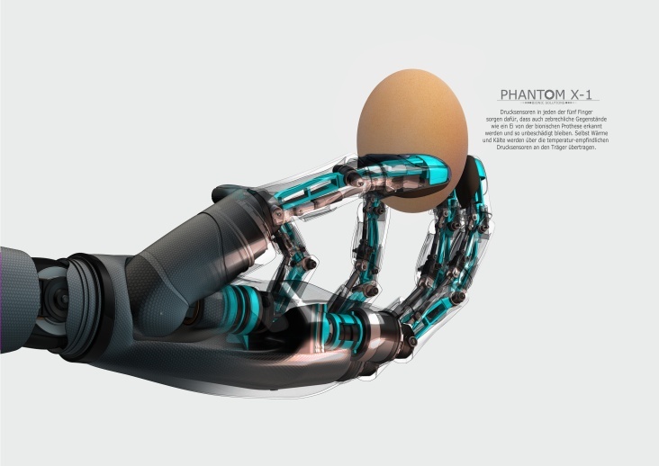 Phantom X-1 – Bionische Armprothese