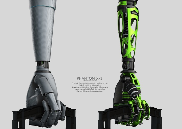 Phantom X-1 – Bionische Armprothese