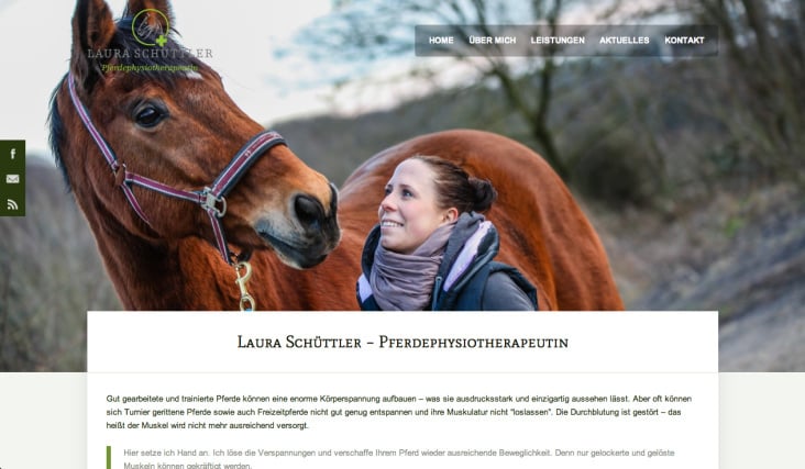 Laura Schüttler Pferdephysiotherapeutin