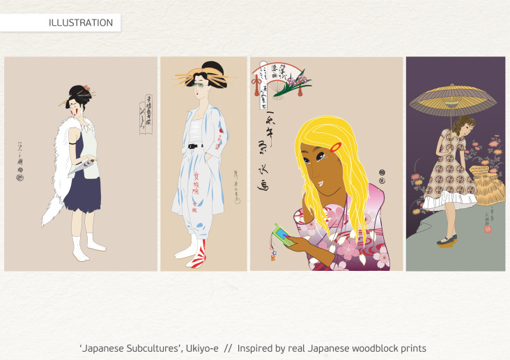 Japanese Subcultures//Ukiyo-e