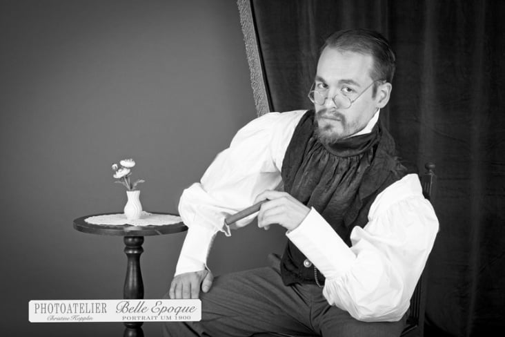 Photoatelier Belle Epoque – Der Herr von Welt