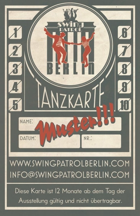 Flyer Wing Patrol Tanzkarte