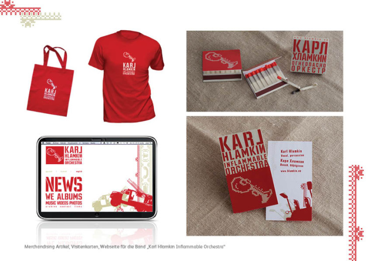 Logo, Visitenkarte, Webseite, T-Shirt