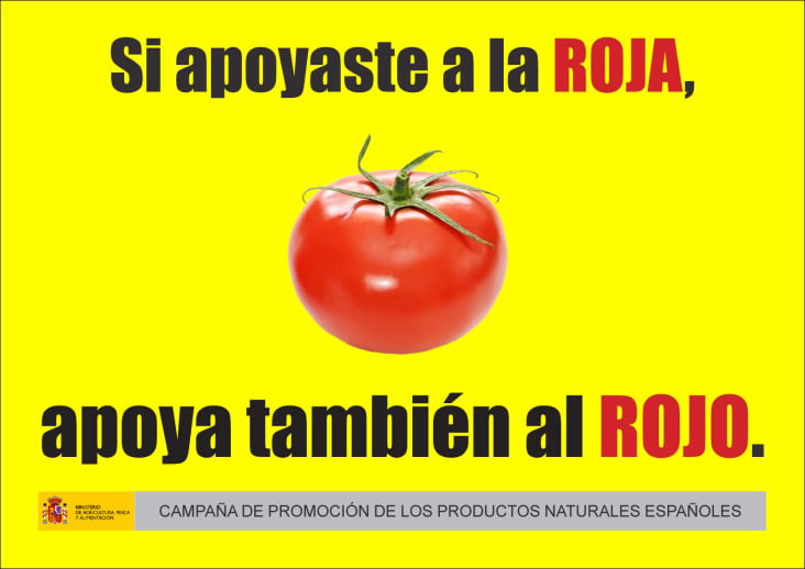 Spanish products advertising