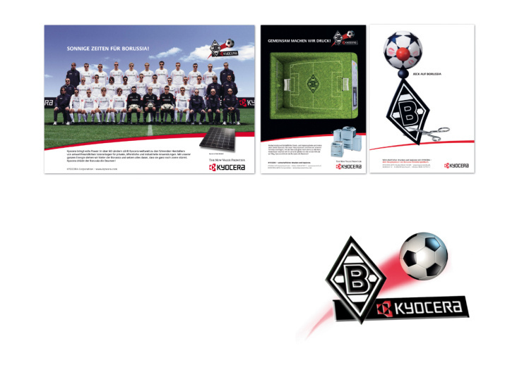 Kyocera Sponsoring Borussia Mönchen Gladbach
