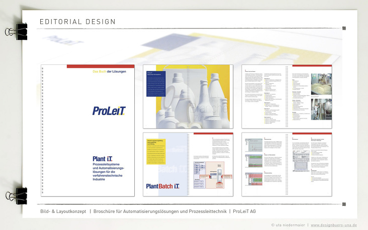 Bild- & Layoutkonzept | Broschüre für Automatisierungs- und Prozessleittechnik