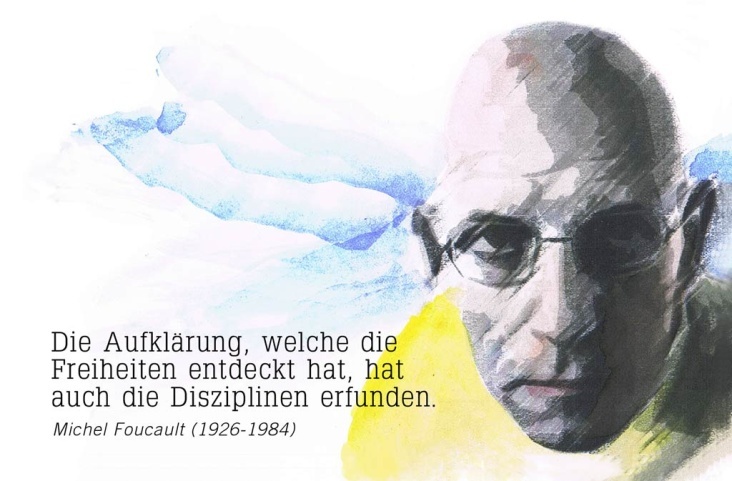 Michel Foucault (1926-1984)  war ein französischer Philosoph des Poststrukturalismus.