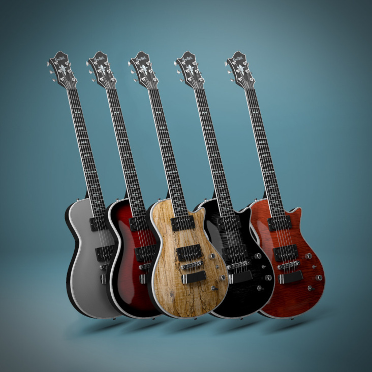 Hagstrom Ultra Swede  (3D Visualisierung)