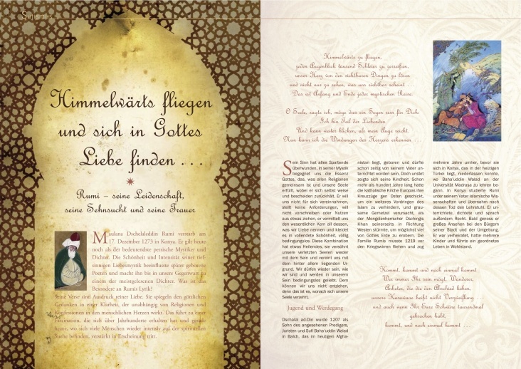 Layout / Illustration / Produktion. Artikel. Rumi