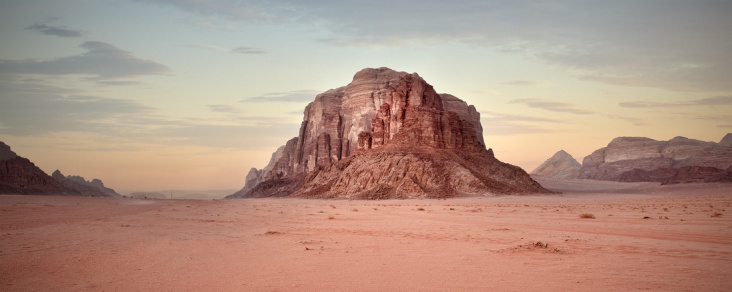 Wadi Rum Panorama, Jordanien