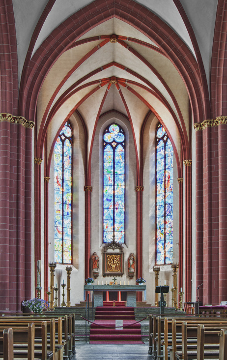 HDR Mainz St. Stephan – Chagall-Fenster