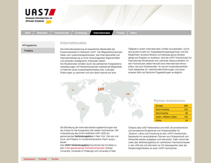 UAS7 Hochschulverbund (Design)