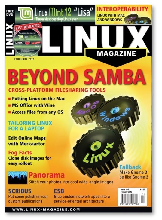 Linux Magazine 135 Cover