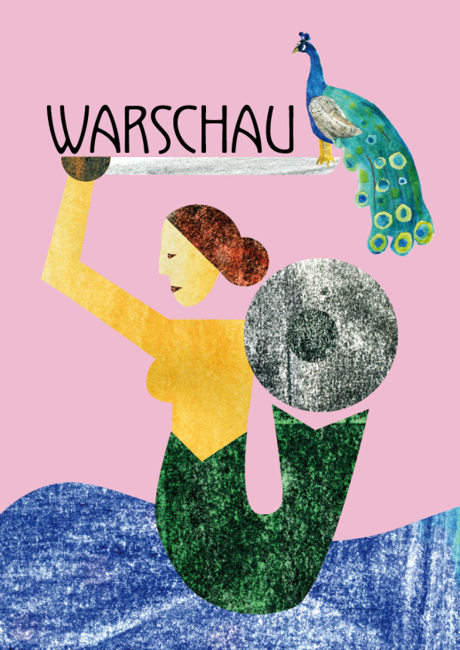 Warschau Poster