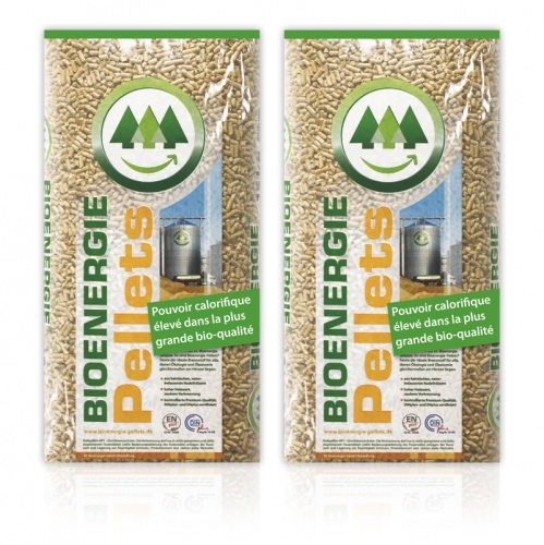 Bioenergie Pellets – Flyer und Verpackungsdesign