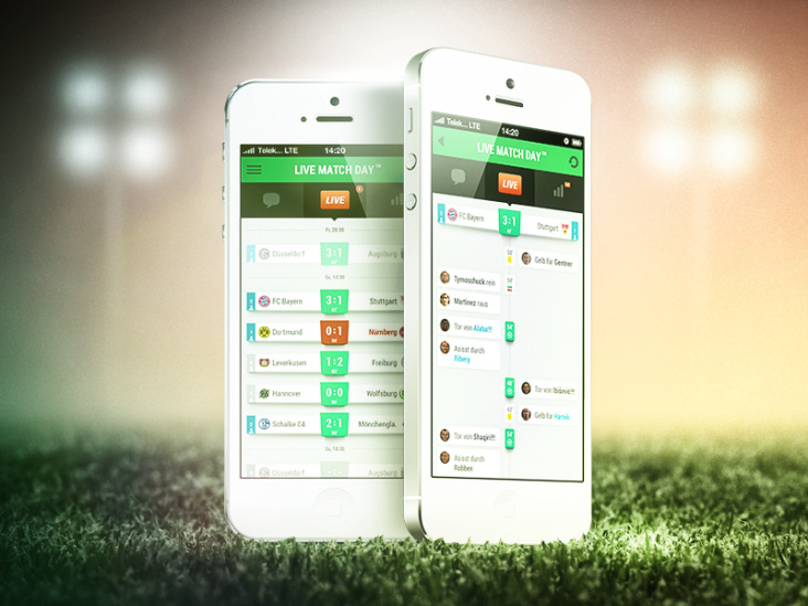 Kickster App Live Match Day