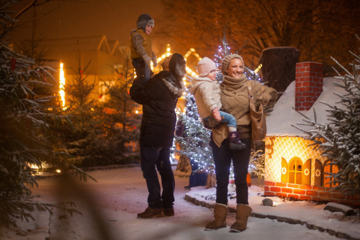 imageaufnahme für den ulmer weihnachtsmarkt