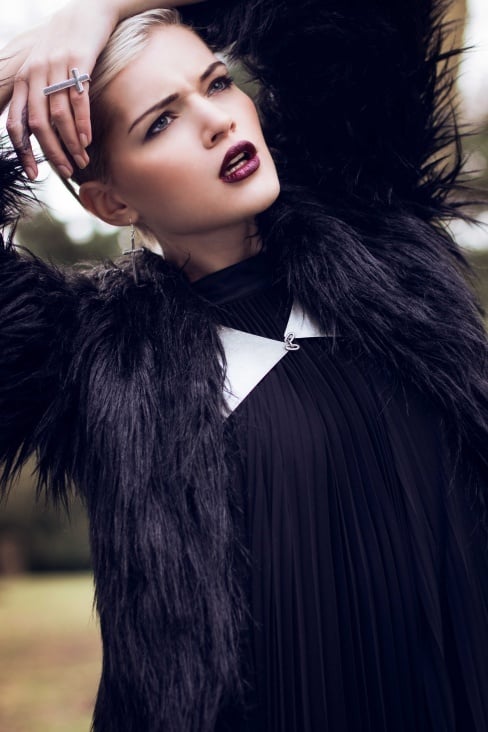 Model Henriette (Modelwerk), HairMakeup Anki Allgeyer, Styling Denise Paledzki, Assistent Marina Giritsch