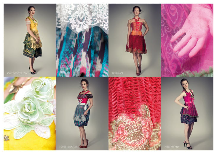 Konzeption und Gestaltung Broschüre für das Modelabel Shanty Dirndl Couture