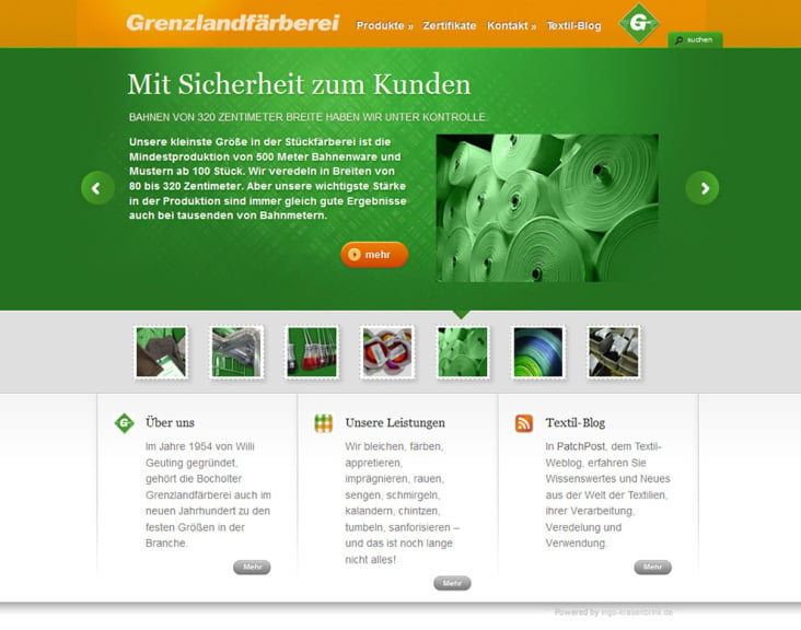 Grenzland website