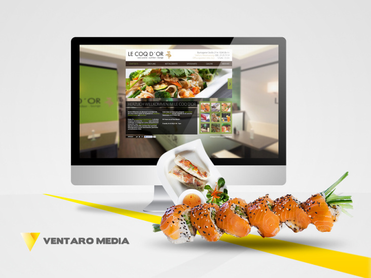 Webdesign Restaurant