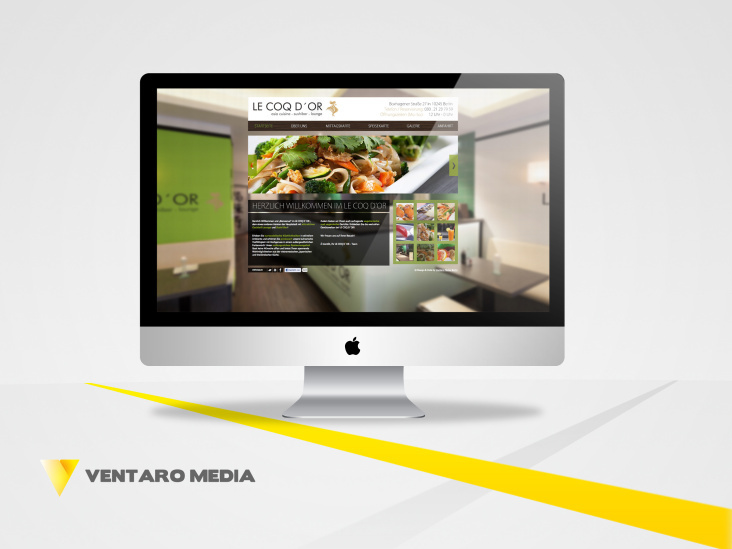 Webdesign Restaurant