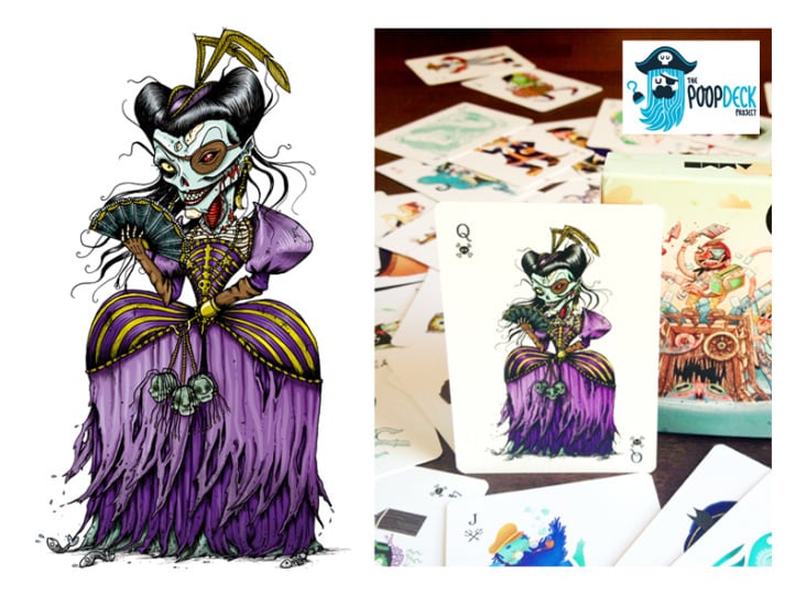 The cursed Pirate Queen // Ein Kartenspielprojekt des AMMO-Magazines