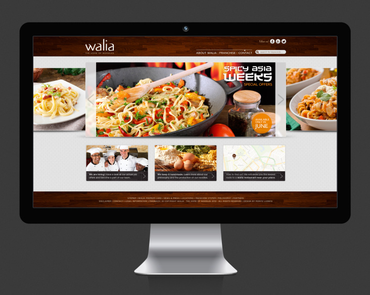 Walia · The Home Of Noodles · Restaurant