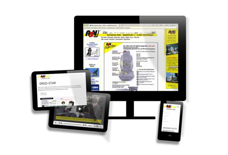 Responsive Webdesign / barrierefreie Internetseiten mit mobile first