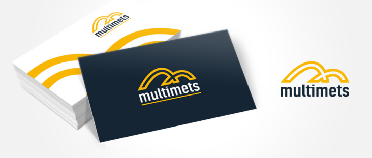 Ideación de nombre comercial, diseño de logotipo y papelería comercial de MULTIMETS, centros de formación.