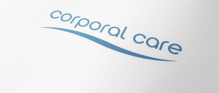 Diseño de logotipo de la línea CORPORAL CARE para la firma de cosmética internacional ATACHE s.a.