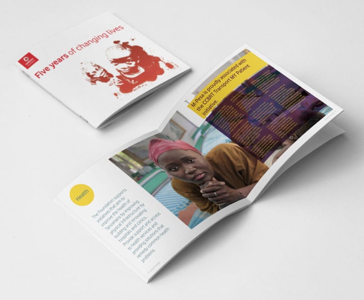 Vodacom Foundation – Booklet Design