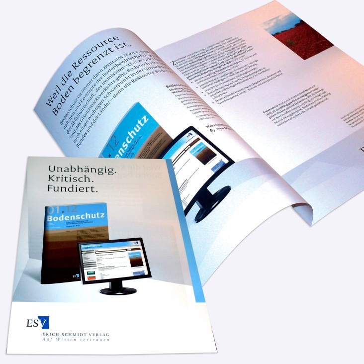 4-seitige Broschur A4