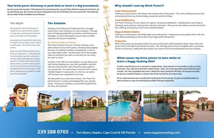 Paver Protector Brochure – Interior