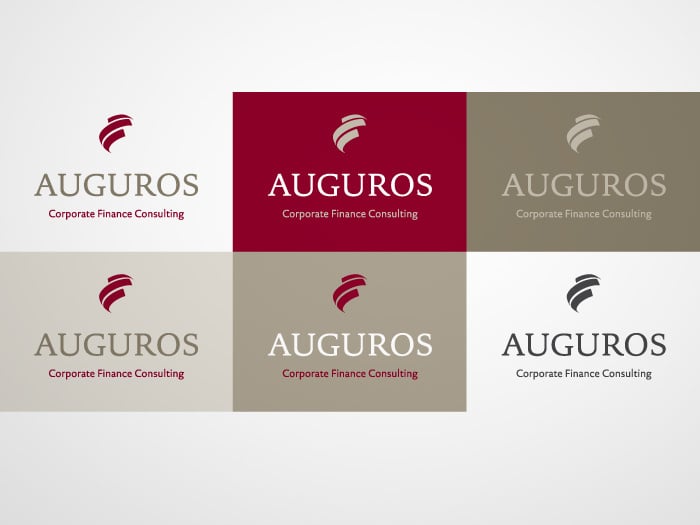 Logoentwicklung für Auguros (Unternehmensberatung) – Designagentur Agentur Bergisch Gladbach, Köln, Düsseldorf