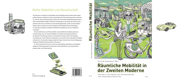Cover Illustrationen für „Räumliche Mobilität in der Zweiten Moderne