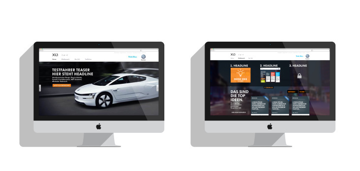 XL1-Volkswagen Website