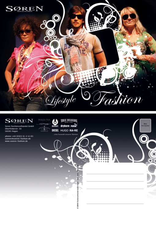 SÖREN Fashion Postkarte
