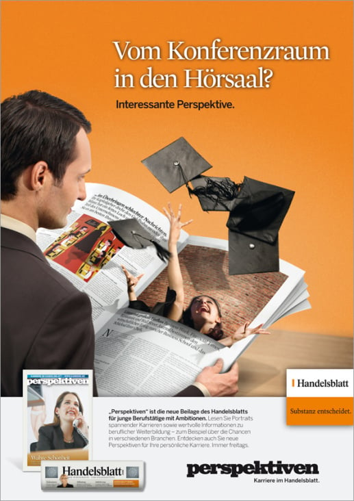 Kampagne // Handelblatt Magazin „Perspektiven“