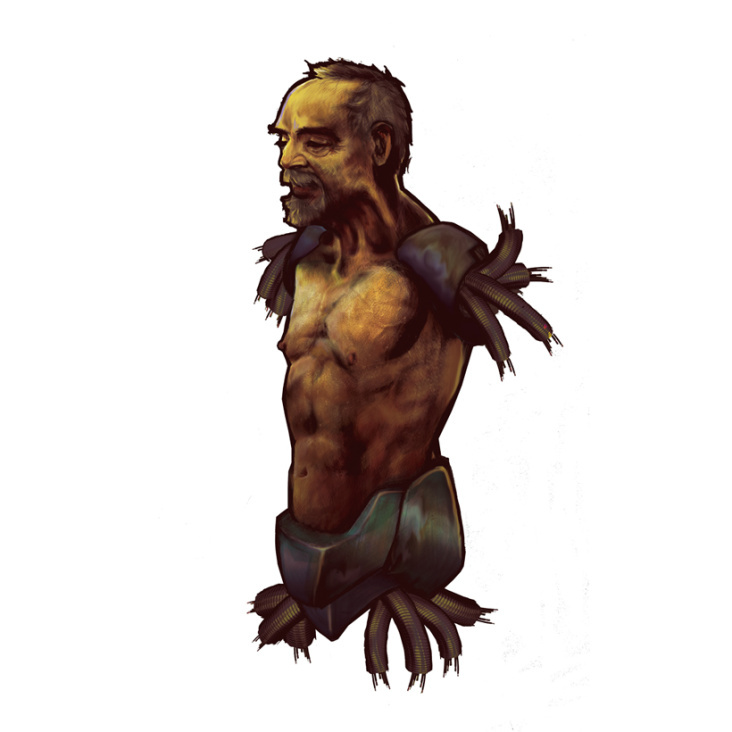 Characterdesign für Sci-Fi-Szenario