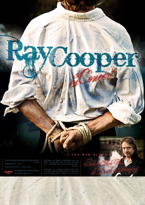 Ray Cooper : Tales of Love War & Death by Hanging | Plakat