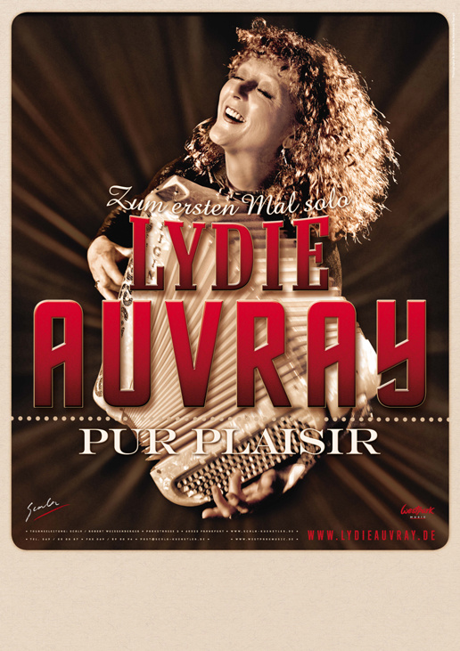 Lydie Auvray Solo | TourPlakat