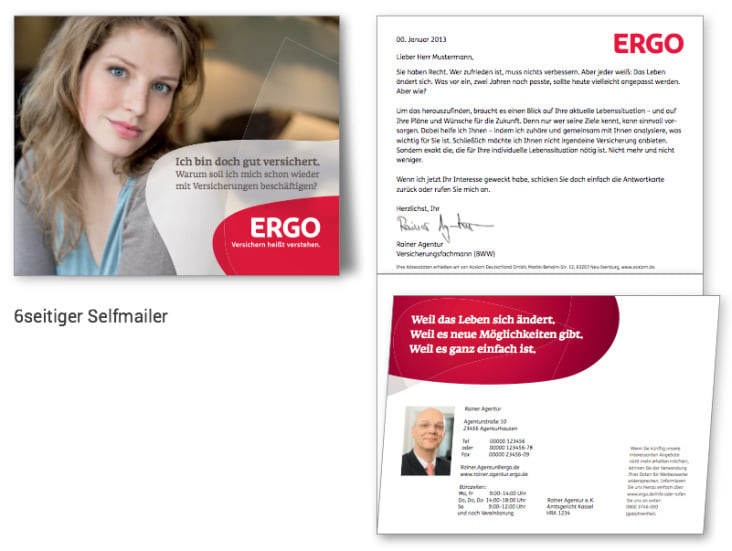 Mailing-Kampagne für ERGO