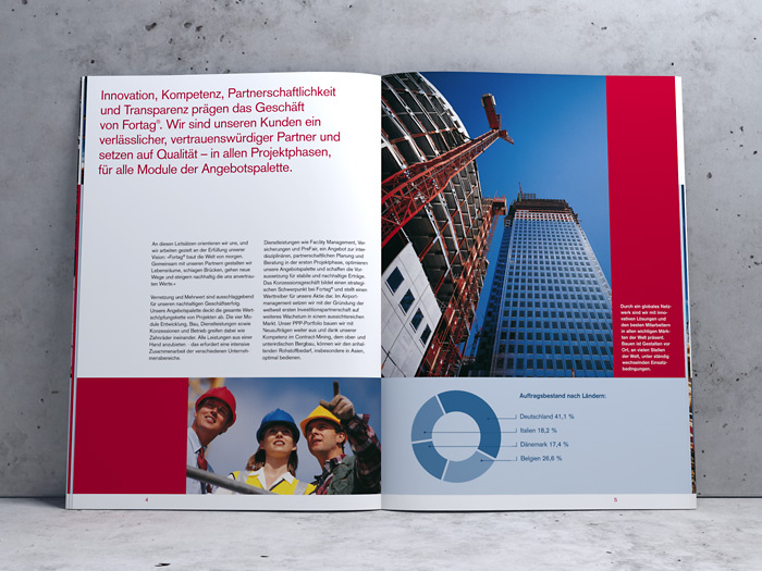 Corporate Design: Unternehmenspublikationen, Jahresberichte, Broschüren – Kozeption und Design / Köln