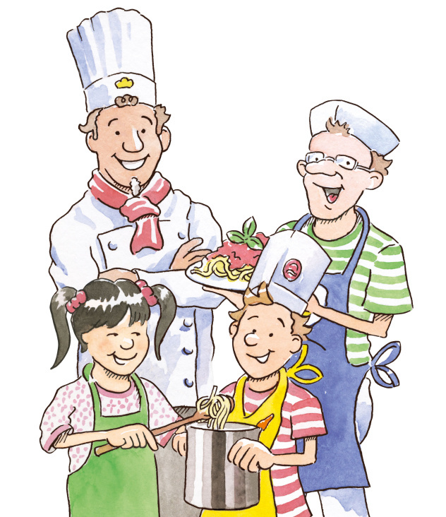 Das Kochteam von kindertischset.de