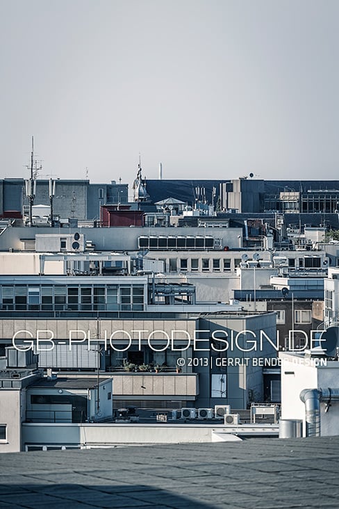 freie Arbeit: über den Dächern von Köln