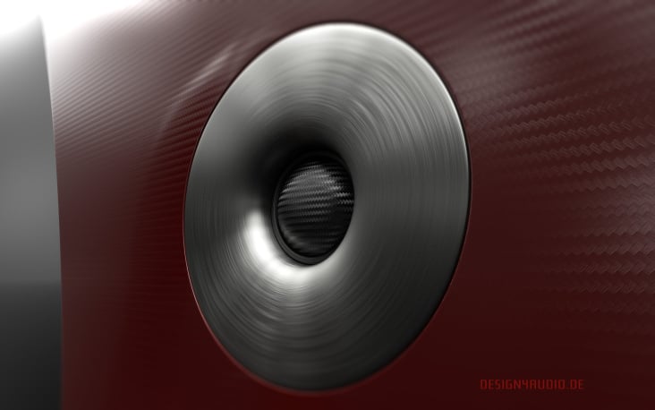 Lautsprechersystem – Hochtöner Closeup
