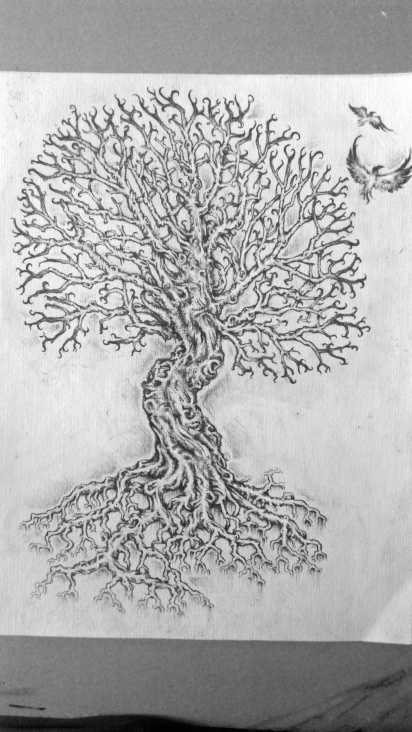 tree tattoo design