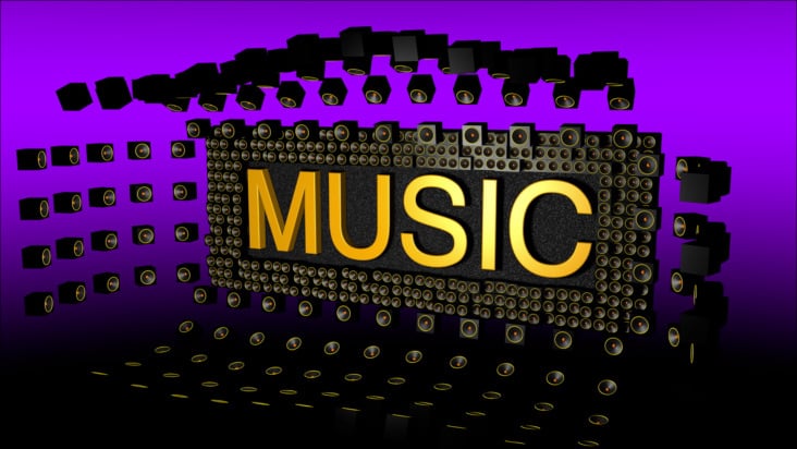 Animation „Music“ & Lautsprecher (2013)